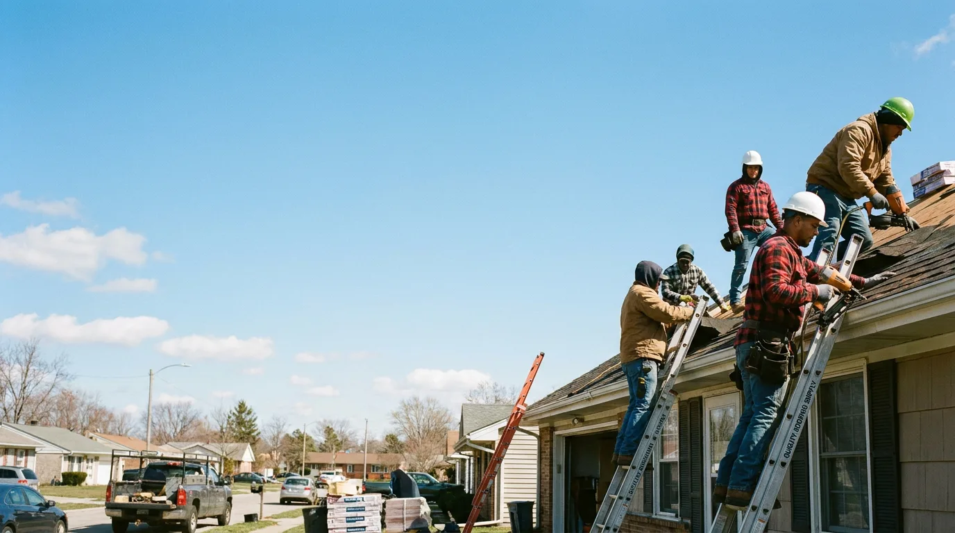 Roofing in Montezuma, IN near me
